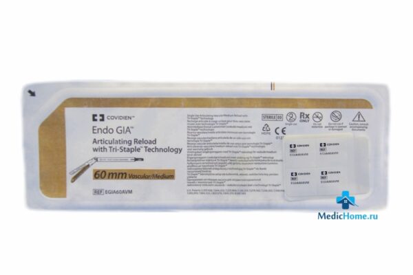 КАССЕТА К АППАРАТУ ENDO GIA (TRI STAPLE) COVIDIEN EGIA60AVM