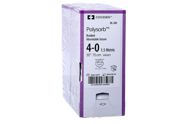 Шовный материал Covidien (Polysorb) UL-203