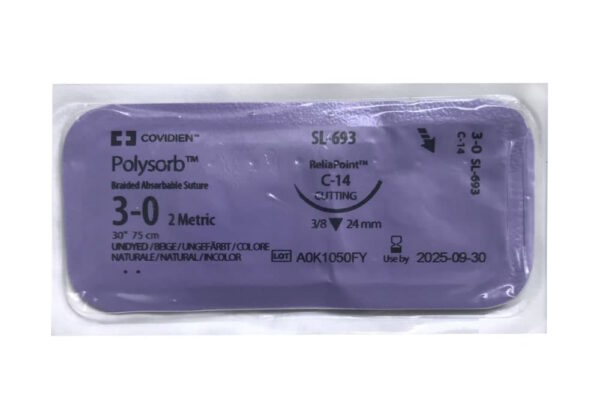 Шовный материал Covidien (Polysorb) SL-693